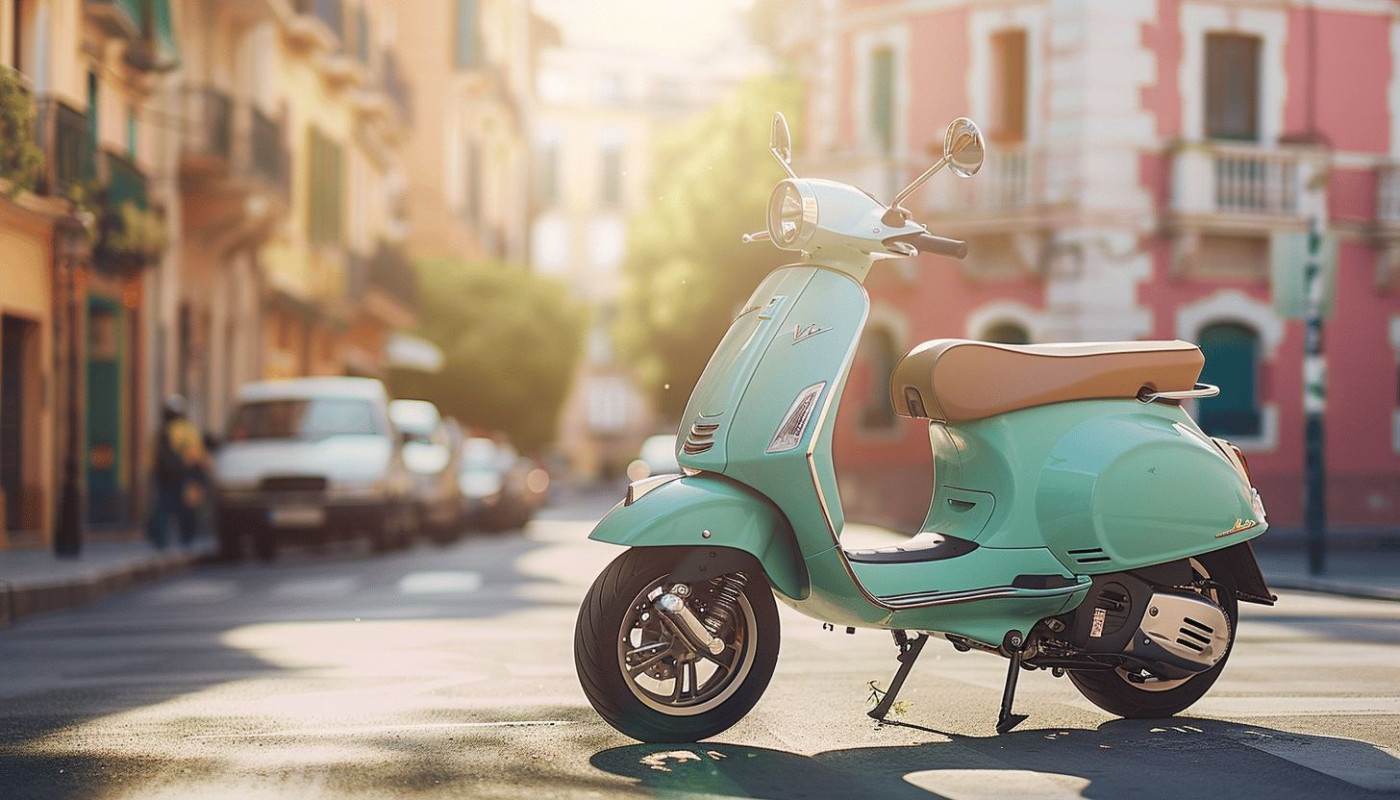 Parcourir la ville avec le scooter Dolce Vita 50cc